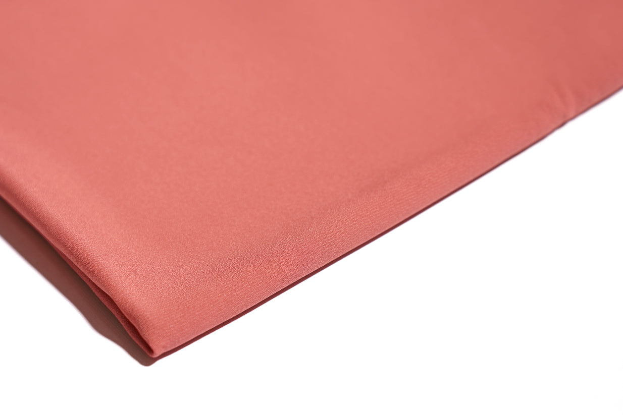 Hijab crêpe de luxe rose foncé