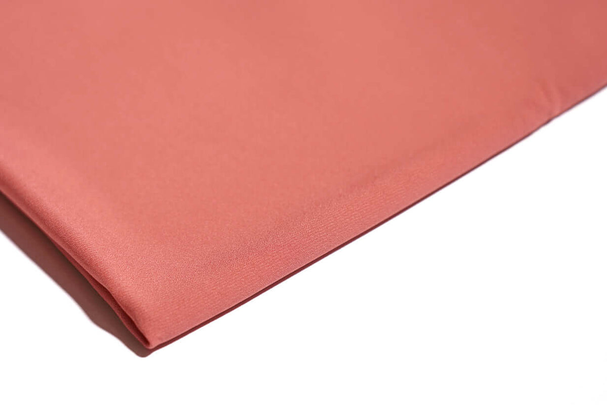 Hijab crêpe de luxe rose foncé